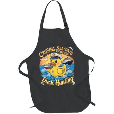 Cruising Sea Days Are For Duck Hunting Cool Cruise Trip Apron