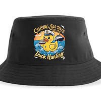 Cruising Sea Days Are For Duck Hunting Cool Cruise Trip Sustainable Bucket Hat