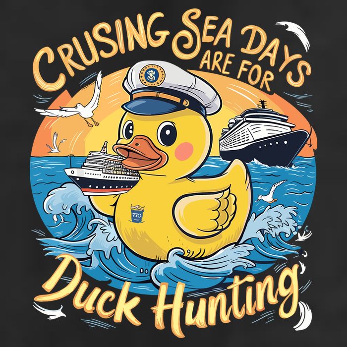 Cruising Sea Days Are For Duck Hunting Cool Cruise Trip Adult Drive Performance Visor