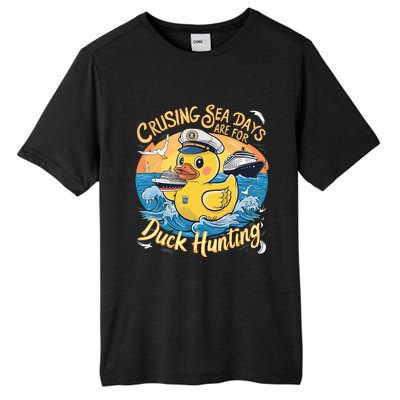 Cruising Sea Days Are For Duck Hunting Cool Cruise Trip Tall Fusion ChromaSoft Performance T-Shirt