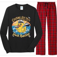 Cruising Sea Days Are For Duck Hunting Cool Cruise Trip Long Sleeve Pajama Set