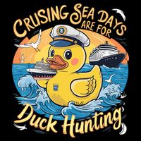 Cruising Sea Days Are For Duck Hunting Cool Cruise Trip 16 in Basic Backpack