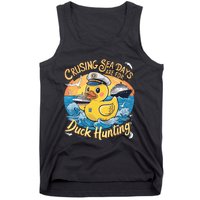 Cruising Sea Days Are For Duck Hunting Cool Cruise Trip Tank Top