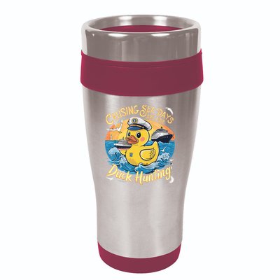 Cruising Sea Days Are For Duck Hunting Cool Cruise Trip 16oz Travel Tumbler