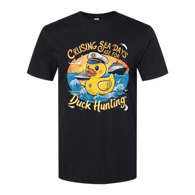 Cruising Sea Days Are For Duck Hunting Cool Cruise Trip Softstyle® CVC T-Shirt