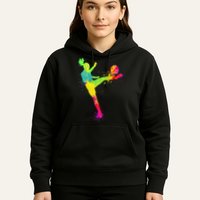 Cool Soccer Design For  Girls Soccer Player Sport Lover Hoodie
