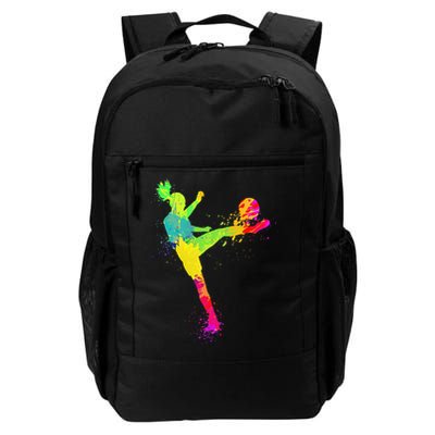 Cool Soccer Design For  Girls Soccer Player Sport Lover Backpack