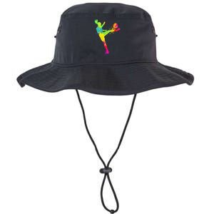 Cool Soccer Design For  Girls Soccer Player Sport Lover Legacy Cool Fit Booney Bucket Hat