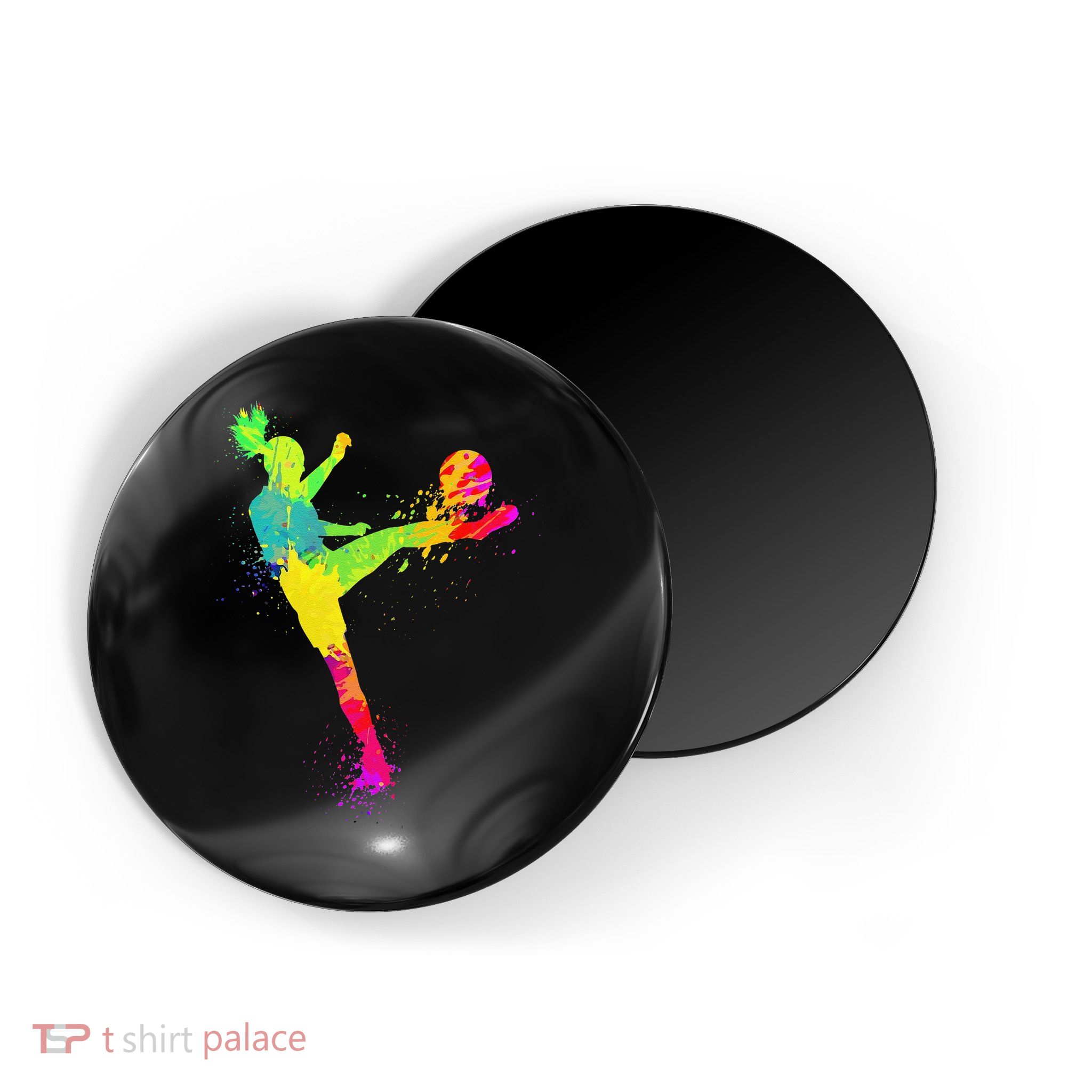Cool Soccer Design For  Girls Soccer Player Sport Lover Magnet