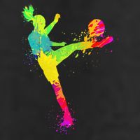 Cool Soccer Design For  Girls Soccer Player Sport Lover 25L Jumbo Tote
