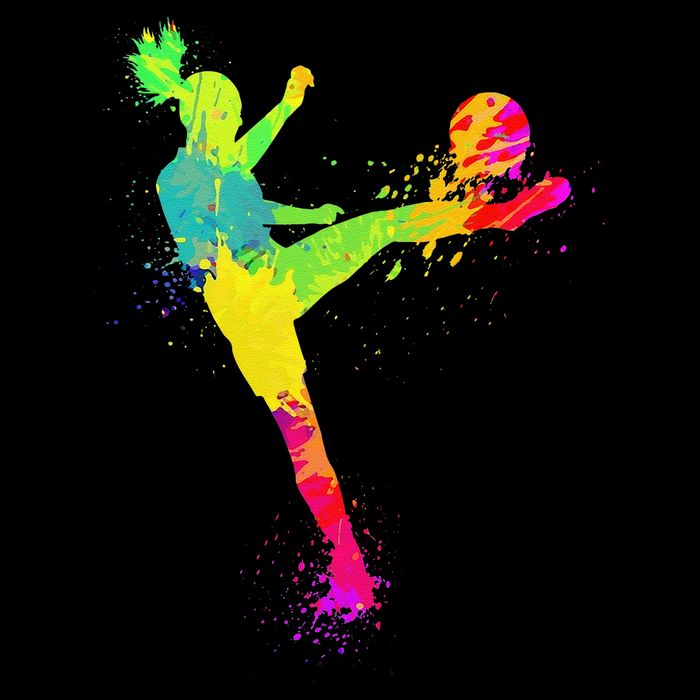 Cool Soccer Design For  Girls Soccer Player Sport Lover Toddler T-Shirt