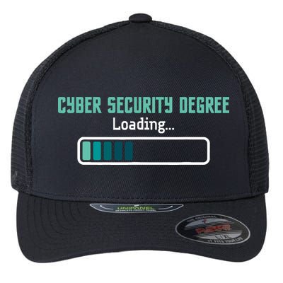 Cyber Security Degree Loading Computer Programmer Hacker Flexfit Unipanel Trucker Cap