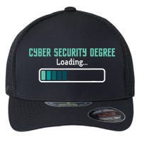 Cyber Security Degree Loading Computer Programmer Hacker Flexfit Unipanel Trucker Cap