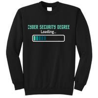 Cyber Security Degree Loading Computer Programmer Hacker Sweatshirt