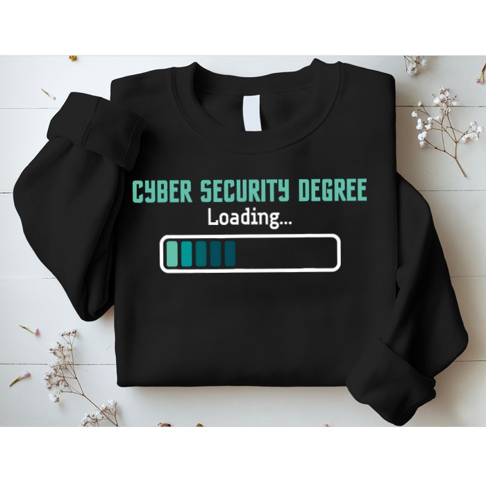 Cyber Security Degree Loading Computer Programmer Hacker Sweatshirt