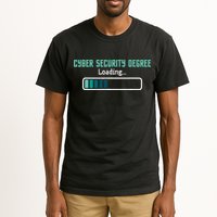 Cyber Security Degree Loading Computer Programmer Hacker Tall T-Shirt