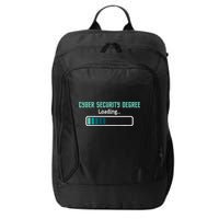 Cyber Security Degree Loading Computer Programmer Hacker City Backpack