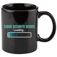 Cyber Security Degree Loading Computer Programmer Hacker 11oz C Handle Ceramic Mug