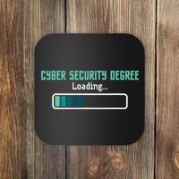 Cyber Security Degree Loading Computer Programmer Hacker Coaster