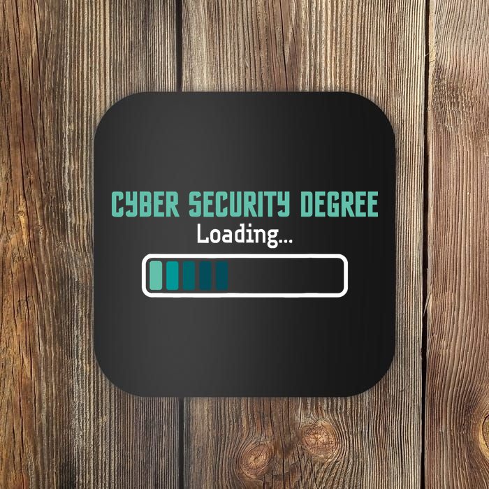 Cyber Security Degree Loading Computer Programmer Hacker Coaster