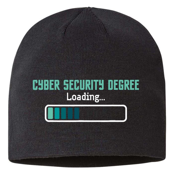 Cyber Security Degree Loading Computer Programmer Hacker Sustainable Beanie