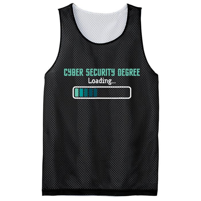 Cyber Security Degree Loading Computer Programmer Hacker Mesh Reversible Basketball Jersey Tank