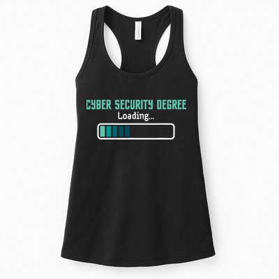 Cyber Security Degree Loading Computer Programmer Hacker Womens Tank Top