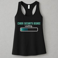 Cyber Security Degree Loading Computer Programmer Hacker Womens Tank Top