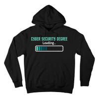 Cyber Security Degree Loading Computer Programmer Hacker Tall Hoodie
