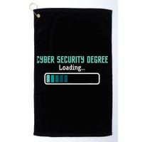 Cyber Security Degree Loading Computer Programmer Hacker Golf Towel