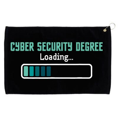 Cyber Security Degree Loading Computer Programmer Hacker Grommeted Golf Towel