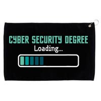 Cyber Security Degree Loading Computer Programmer Hacker Grommeted Golf Towel