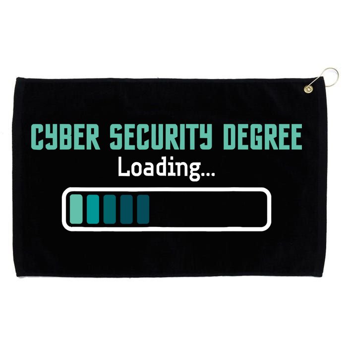 Cyber Security Degree Loading Computer Programmer Hacker Grommeted Golf Towel