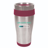 Cyber Security Degree Loading Computer Programmer Hacker 16oz Travel Tumbler