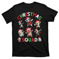 Christmas Squad Dabbing Farm Animals Family Matching Xmas T-Shirt