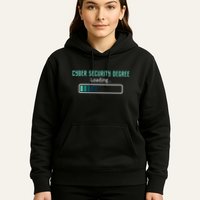 Cyber Security Degree Loading Computer Programmer Hacker Hoodie