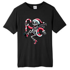 Christmas Skeleton Dancing Family Matching Pajama Retro Xmas Cute Gift Tall Fusion ChromaSoft Performance T-Shirt