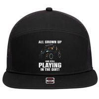Cool Sxs Design Utv Off Road Ride Sxs Lovers 7 Panel Mesh Trucker Snapback Hat