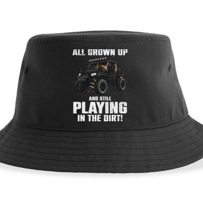 Cool Sxs Design Utv Off Road Ride Sxs Lovers Sustainable Bucket Hat