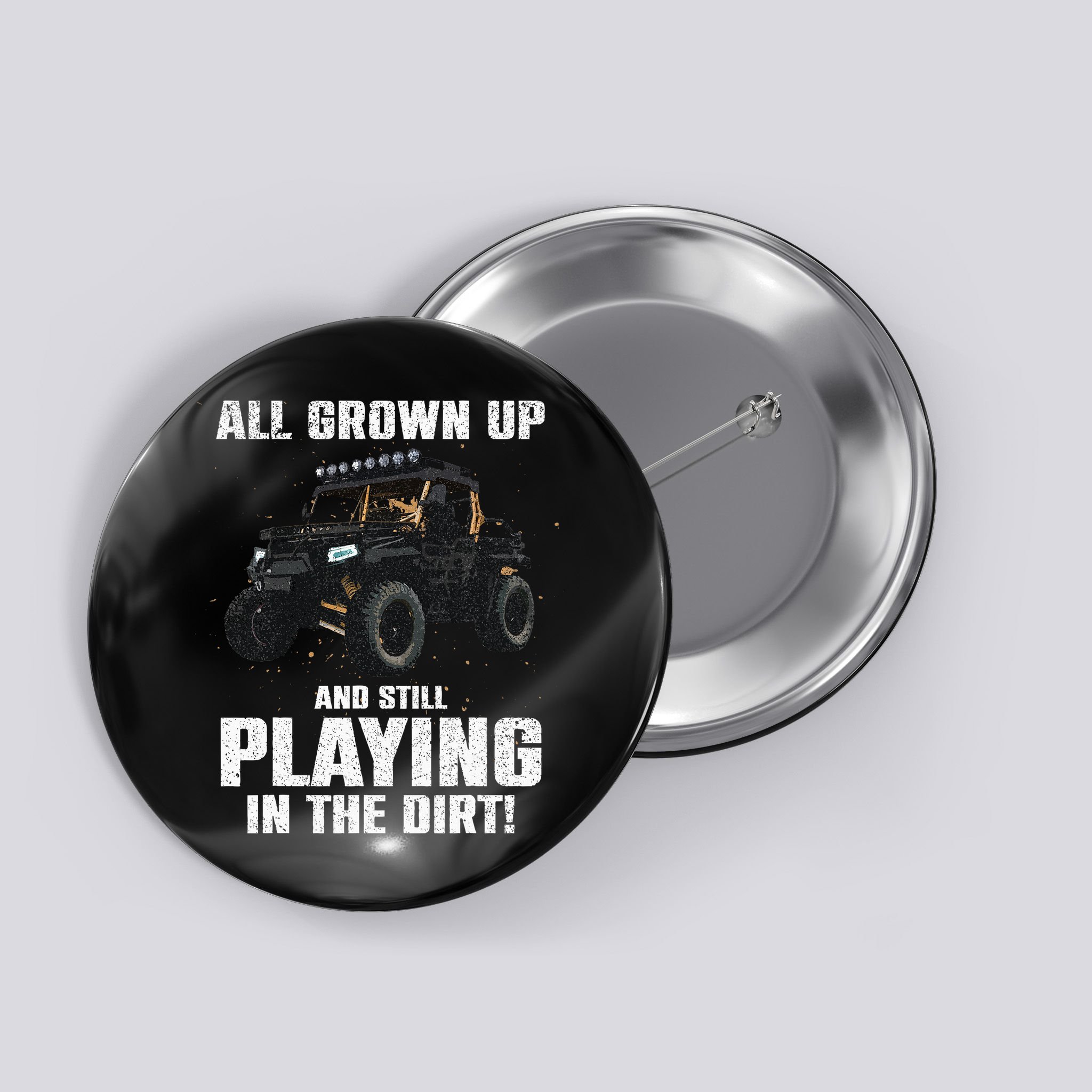 Cool Sxs Design Utv Off Road Ride Sxs Lovers Button