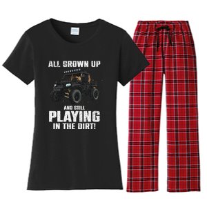 Cool Sxs Design Utv Off Road Ride Sxs Lovers Women's Flannel Pajama Set