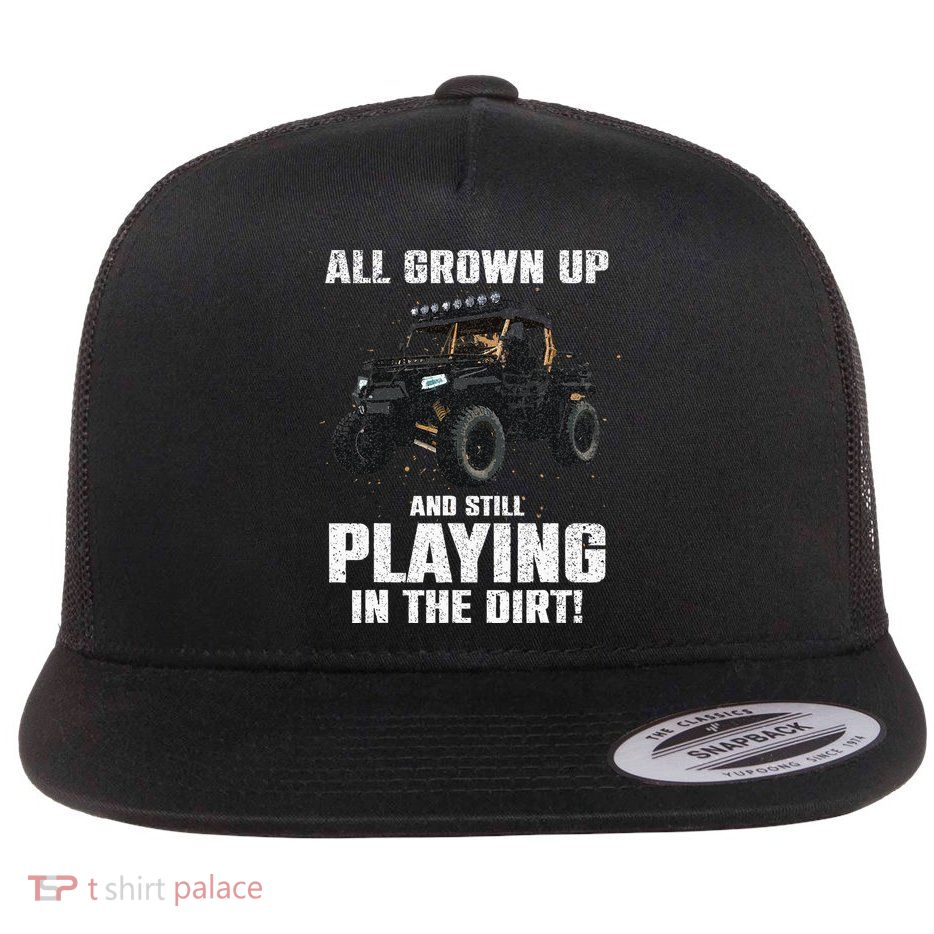 Cool Sxs Design Utv Off Road Ride Sxs Lovers Flatbill Hat