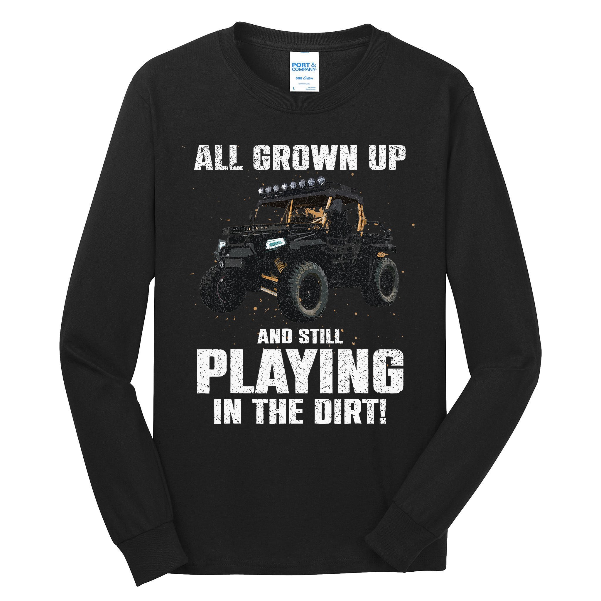 Cool Sxs Design Utv Off Road Ride Sxs Lovers Tall Long Sleeve T-Shirt