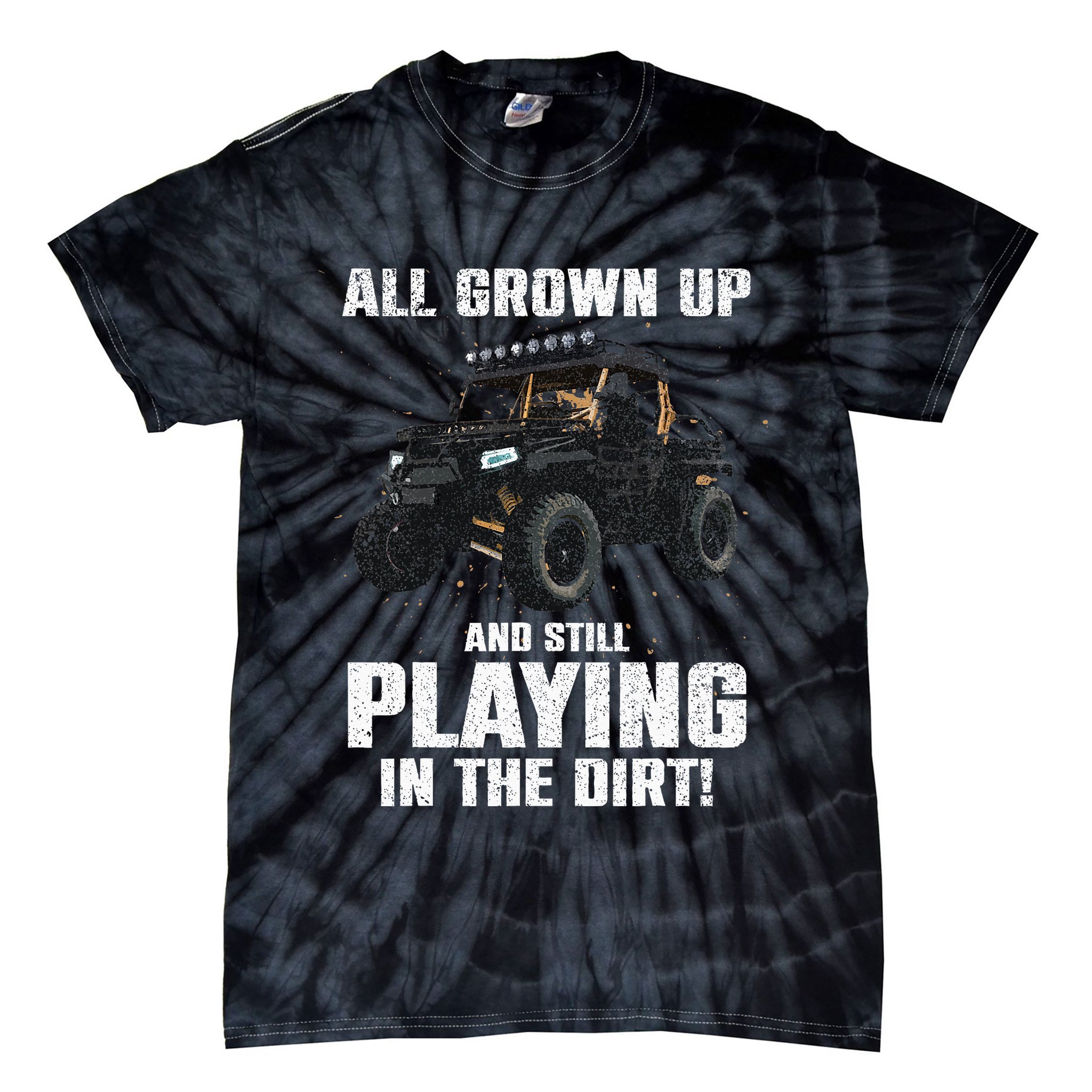 Cool Sxs Design Utv Off Road Ride Sxs Lovers Tie-Dye T-Shirt