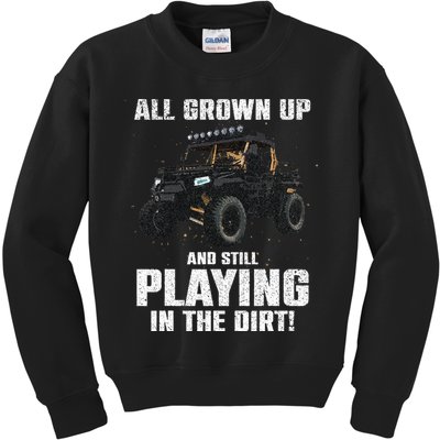 Cool Sxs Design Utv Off Road Ride Sxs Lovers Kids Sweatshirt