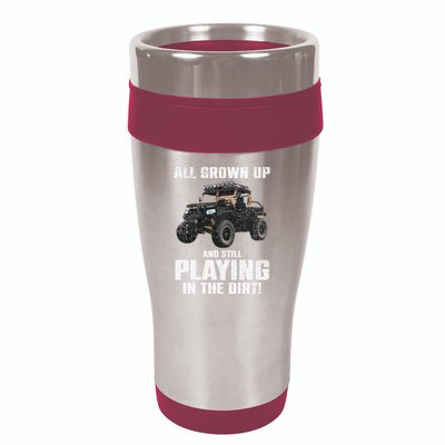 Cool Sxs Design Utv Off Road Ride Sxs Lovers 16oz Travel Tumbler
