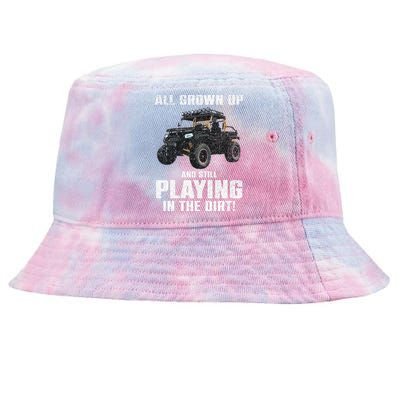 Cool Sxs Design Utv Off Road Ride Sxs Lovers Tie-Dyed Bucket Hat