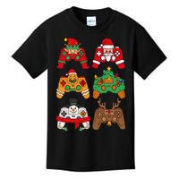 Christmas Santa deer gaming controllers Kids T-Shirt