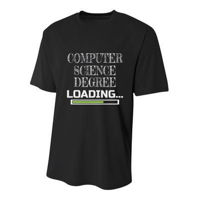 Computer Science Degree Loading Cs School Major Youth Performance Sprint T-Shirt