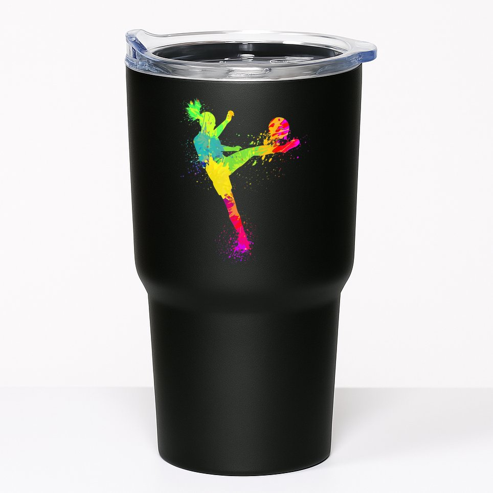 Cool Soccer Design For Wo Girls Soccer Player Sport Lover Tumbler